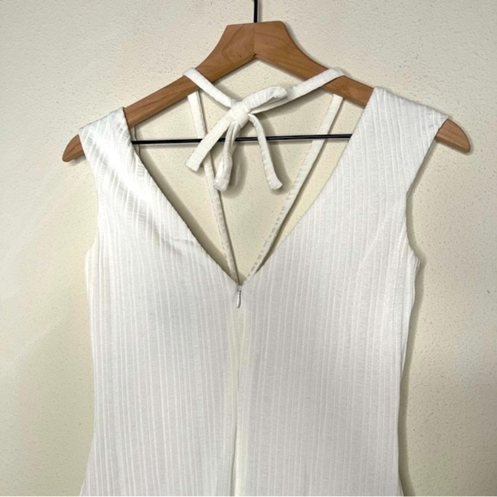 RUMER Sorrento Mini Dress, White, size L NWT - Picture 3 of 5